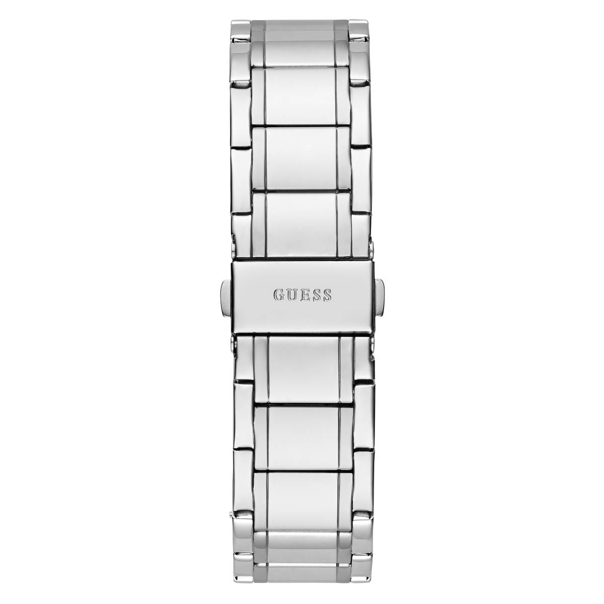 Mens GUESS Silver Stainless Steel Watch - GW0626G1