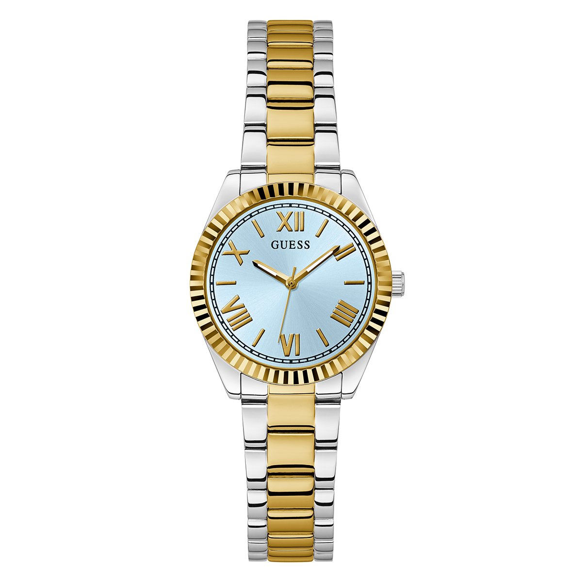 Womens GUESS Two-Tone Analog Watch - GW0687L4