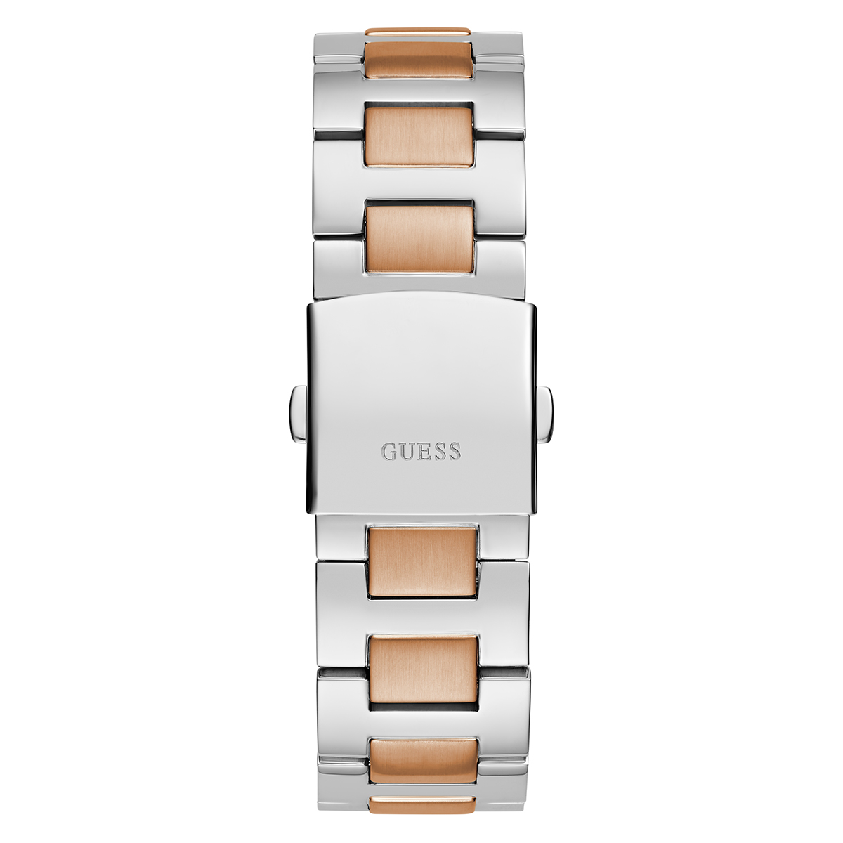 Mens GUESS Two-Tone Multi-Function Watch - GW0703G4