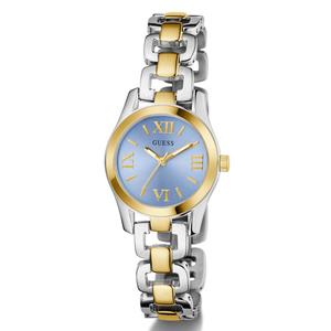Womens GUESS Two-Tone Blue Dial Analog Watch - GW0927L3 alternate view