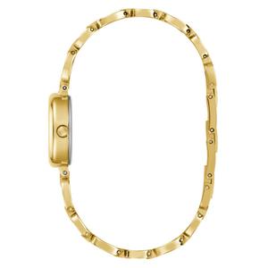 Womens GUESS Gold-Tone Black Sunray Dial Watch - GW0982L2 alternate view