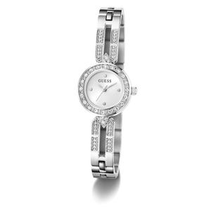 Womens Guess Silver Sunray Dial Glitz Analog Watch - GW1016L1 alternate view