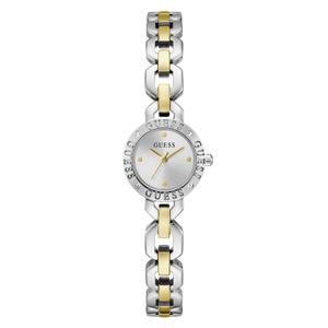 Womens Guess Two-Tone Silver Dial Analog Watch - GW1019L3