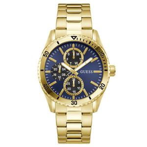 Mens Guess Blue Multi-Function Dial Watch - GW1061G2