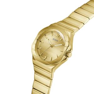 Mens Guess Gold-Tone Sunray Dial Watch - GW1070G2 alternate view