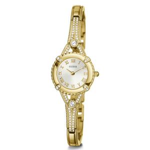 Womens GUESS Gold-Tone Deco-Inspired Watch - U0135L2 alternate view