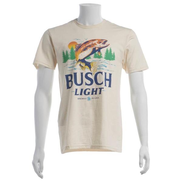 Mens Busch Light(R) Fish Short Sleeve Graphic Tee