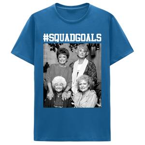 Young Mens Golden Girls Squad Goals Graphic Tee