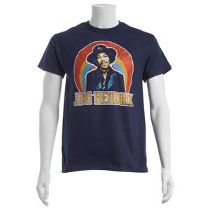 Young Mens Classic Jimi Hendrix Short Sleeve Graphic Tee
