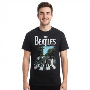 Young Mens The Beatles Graphic Tee - Black
