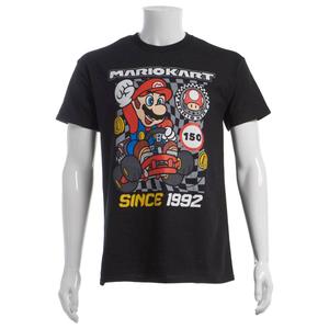 Young Mens Nintendo Mario Kart Short Sleeve Graphic Tee