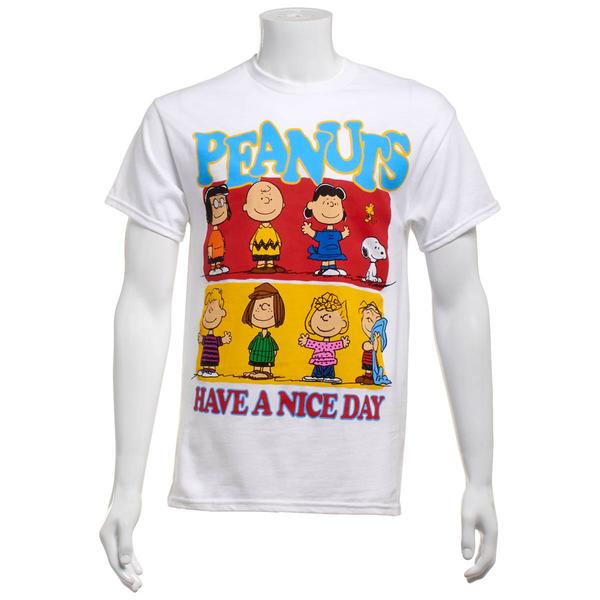 Young Mens Peanuts(tm) Happiness Graphic Tee