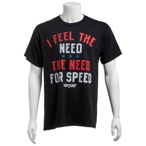 Young Mens Top Gun Need For Speed Graphic Tee