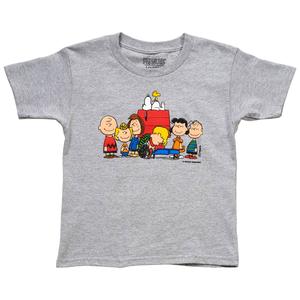 Boys (4-7) Peanuts(tm) Snoopy Group Short Sleeve Tee