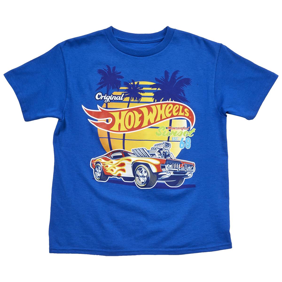 Boys (8-20) Hot Wheels(R) Crusin Short Sleeve Graphic Tee