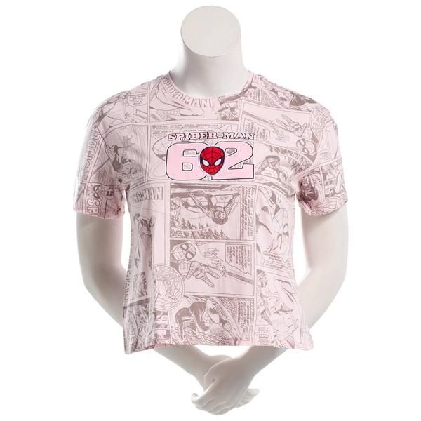 Juniors Spider-Man Spidey Comic Tee