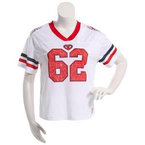 Juniors Hybrid Spider-Man V-Neck Spidey Football Jersey alternate view