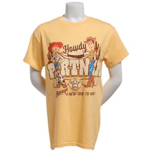Juniors Hybrid Toy Story Woody & Jessie Partner Boyfriend Tee