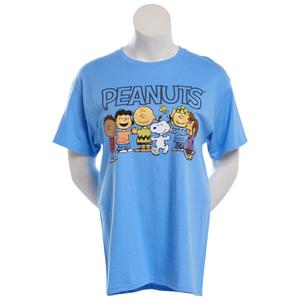 Juniors Hybrid Peanuts(tm) Friends Boyfriend Tee alternate view