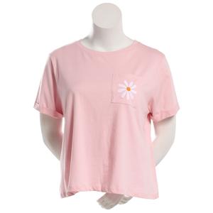 Juniors Plus Attitude Not Included Good Vibes Only Tee