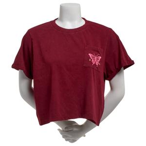 Juniors Attitude Not Included Good Energy Crop Tee