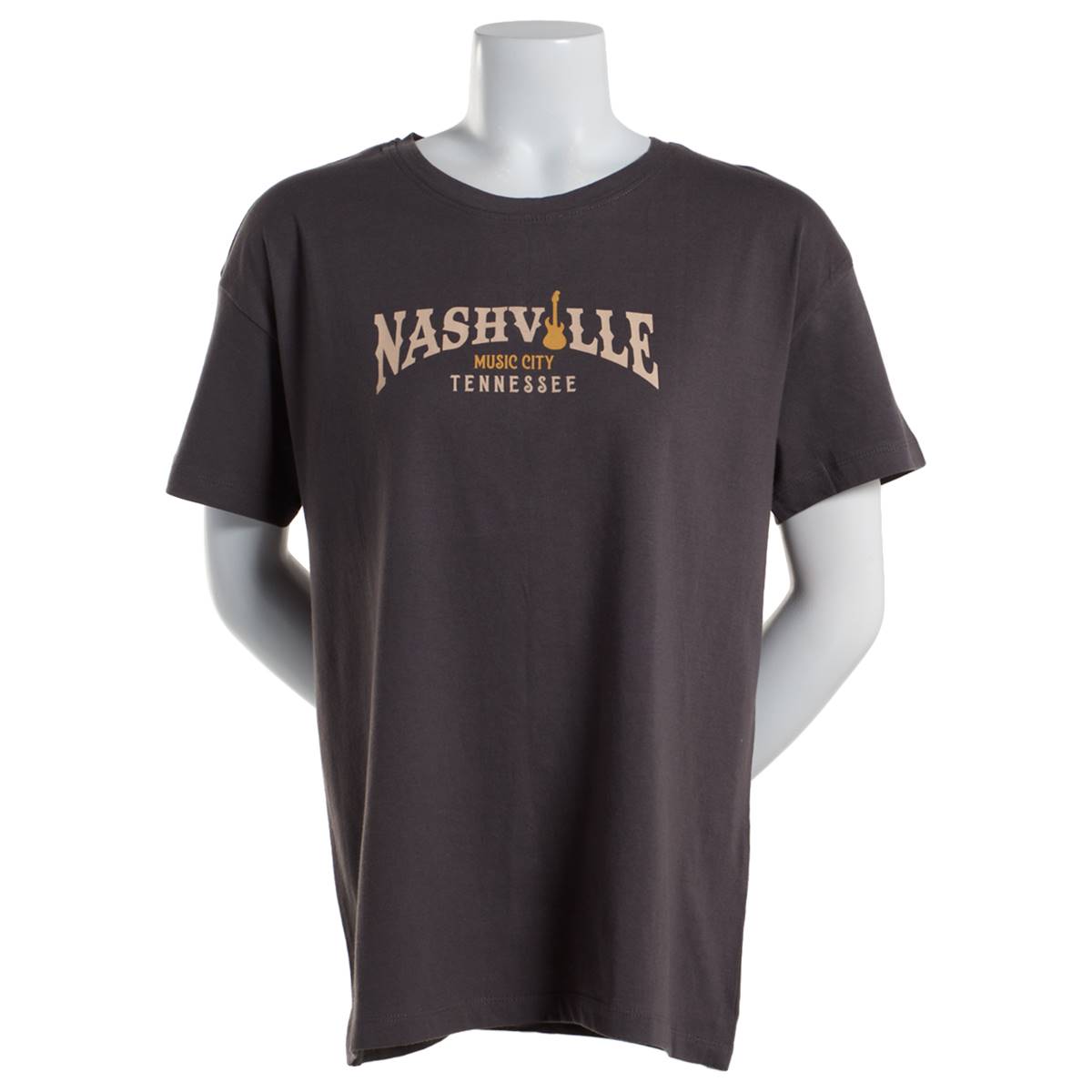 Juniors Attitude Not Included Nashville Graphic Boyfriend Tee