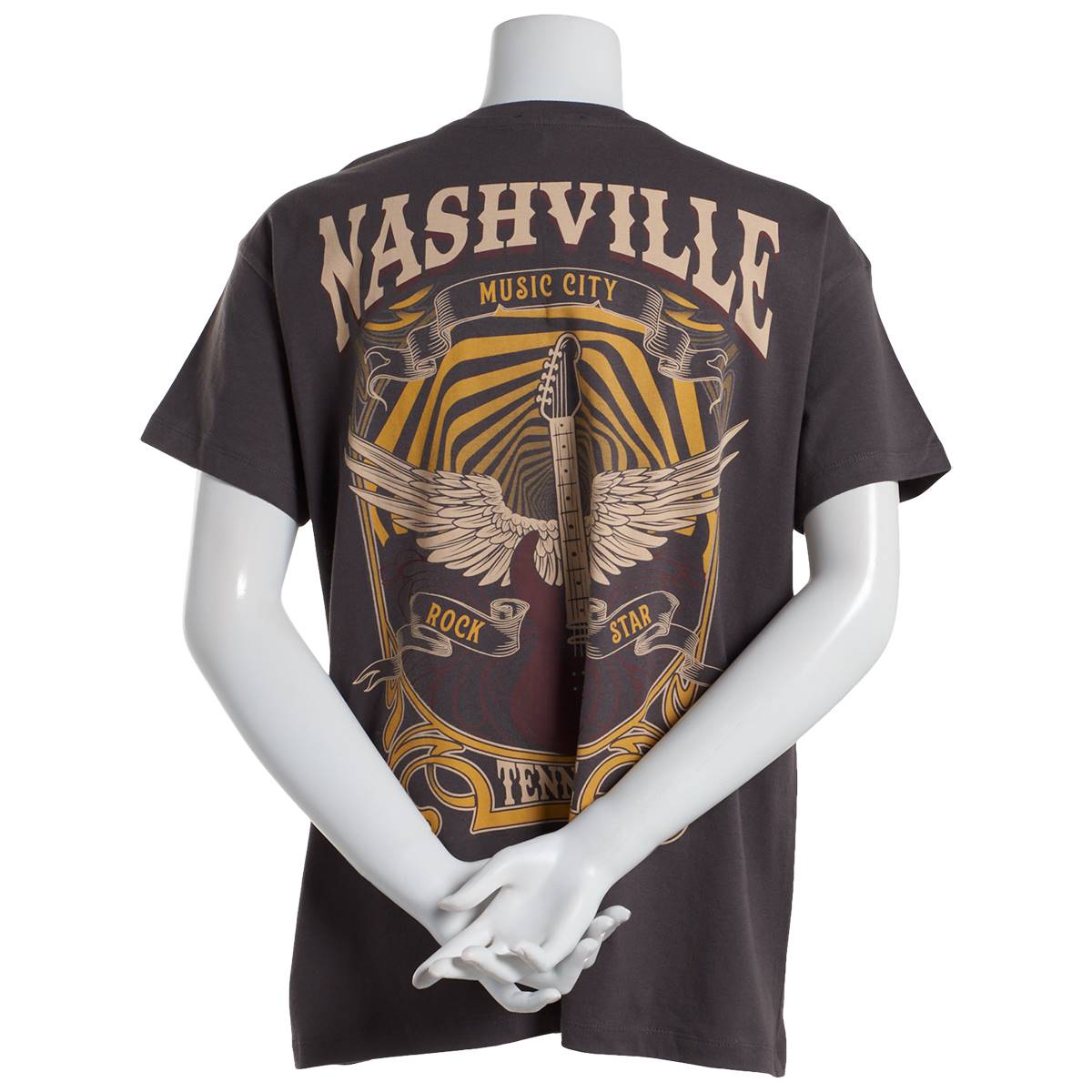 Juniors Attitude Not Included Nashville Graphic Boyfriend Tee