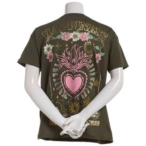 Juniors Attitude Not Included Happiness Foil Graphic Tee alternate view