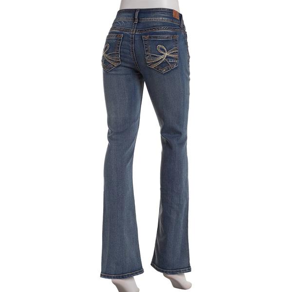 Juniors Wallflower Luscious Curvy Mid Rise Bootcut Jeans alternate view
