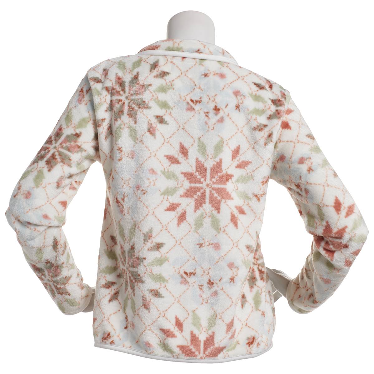 Juniors Wallflower Snowfall Quarter Zip Sweatshirt