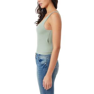Juniors Wallflower Ashton Padded Tank Top alternate view