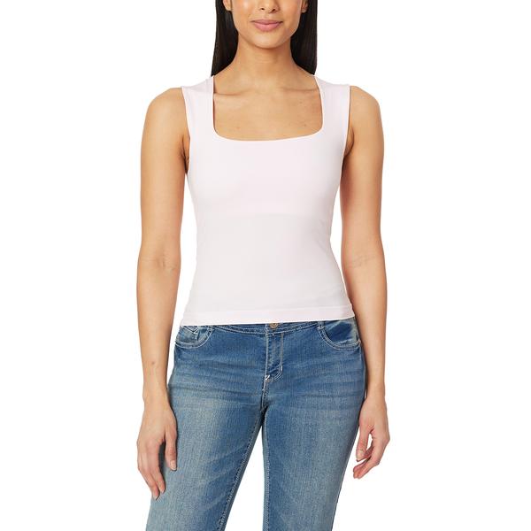 Juniors Wallflower Shelf Bra Seamless Tank Top
