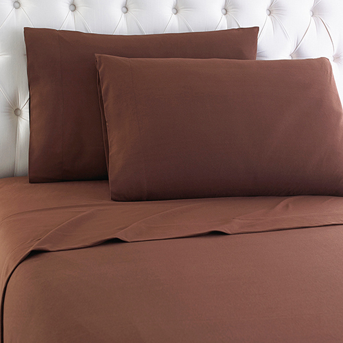 Micro Flannel(R) Chocolate Sheet Set