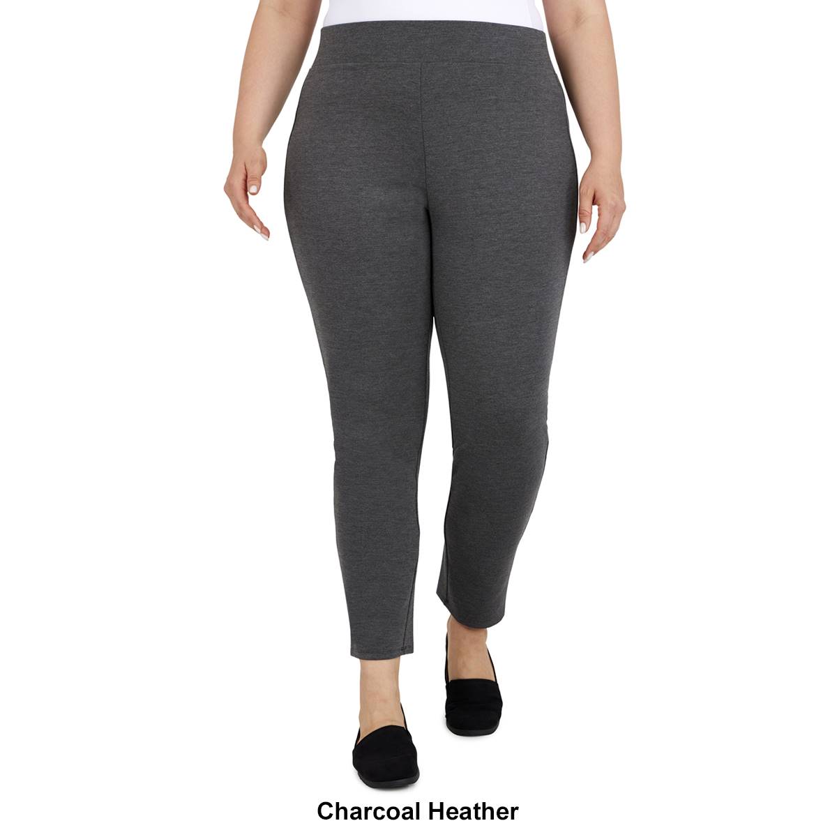 Plus Size Ruby Rd. Key Items Ponte Leggings