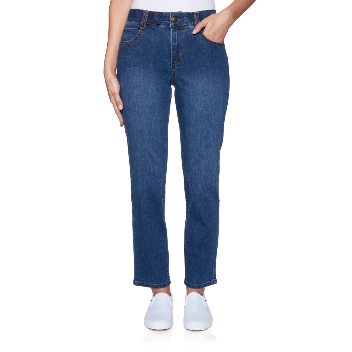 Plus Size Ruby Rd. Core Essentials Super Soft Stretch Denim Jeans