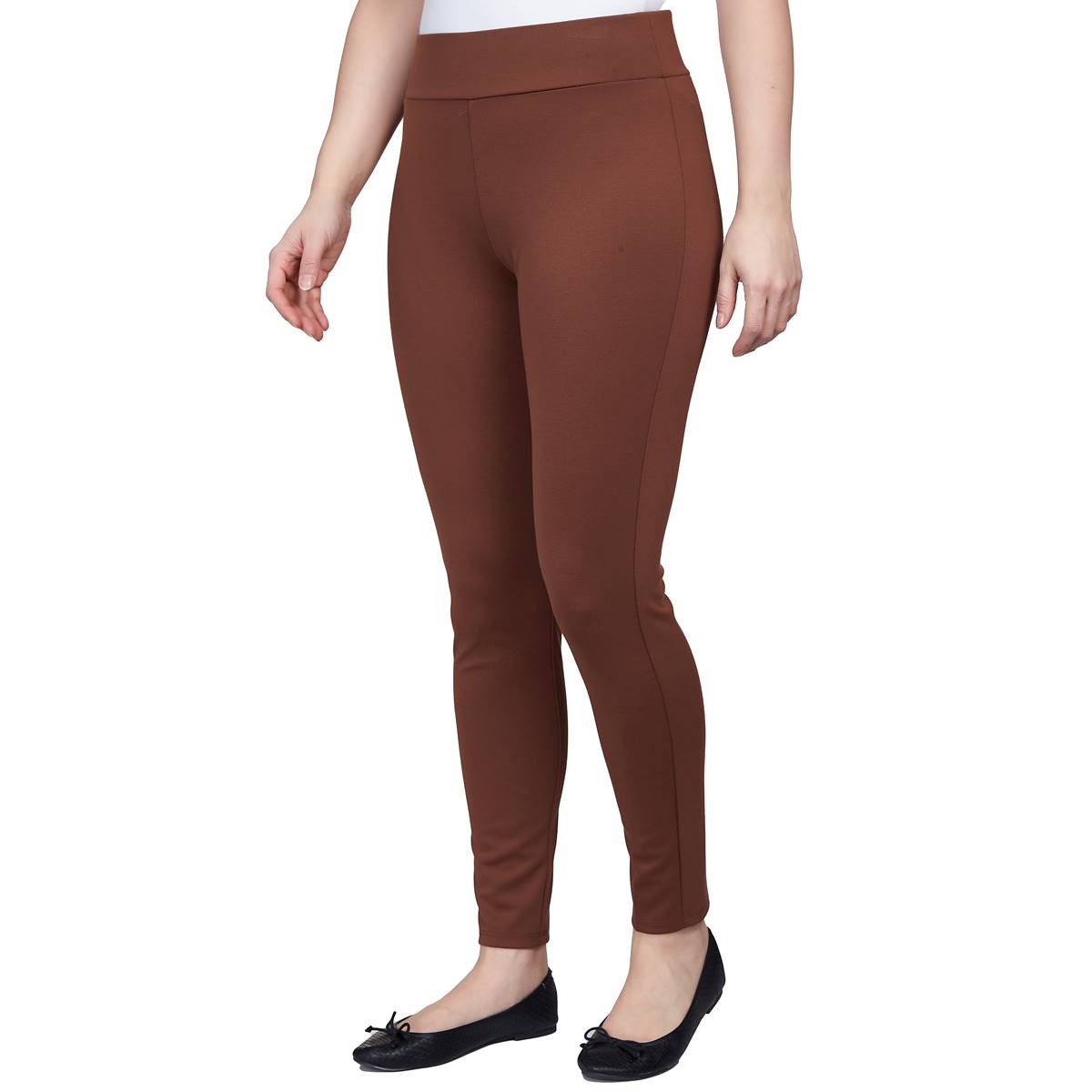 Plus Size Ruby Rd. Key Items Soft Pull On Classic Leggings