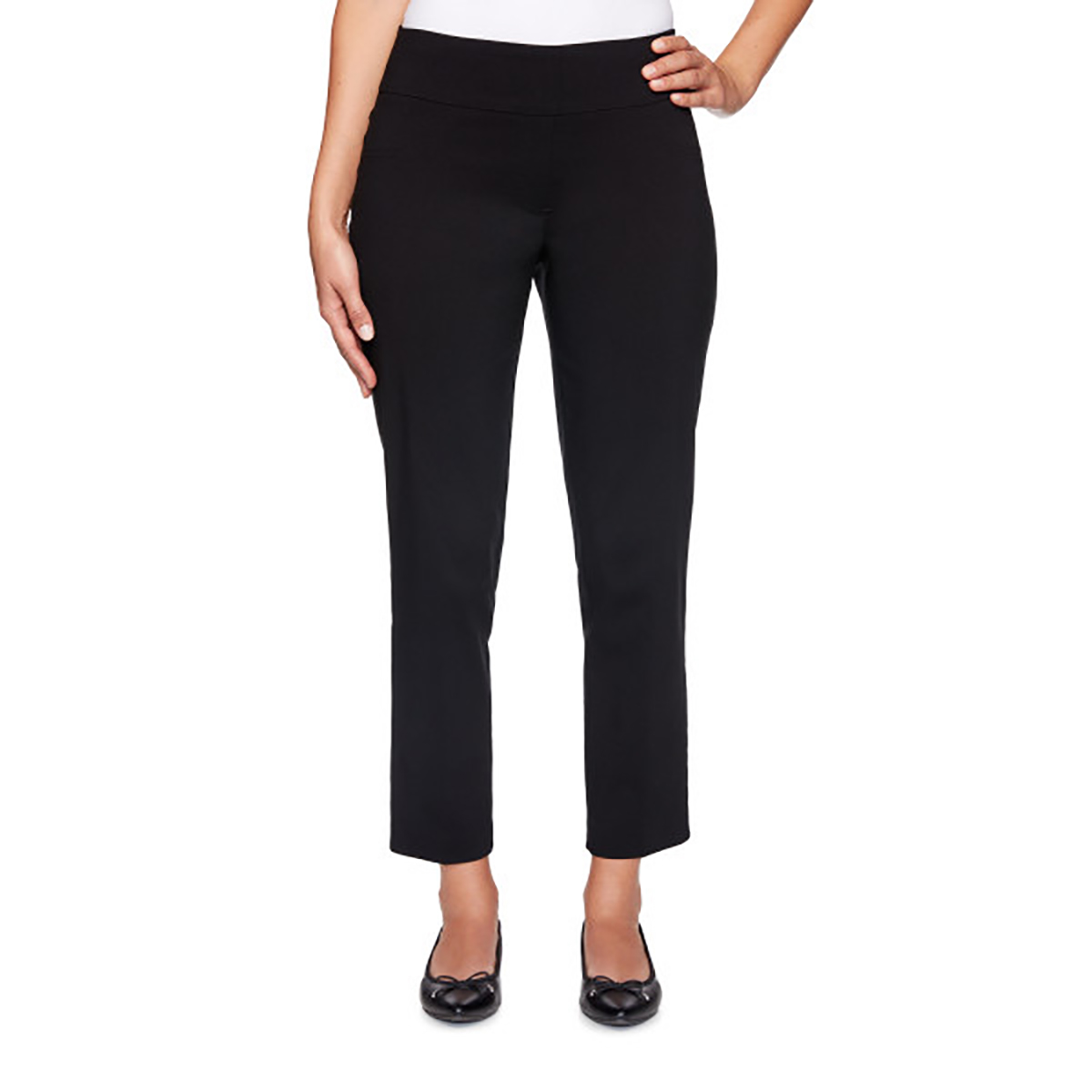 Petite Ruby Rd. Pant Program Millennium Tech Ankle Pants