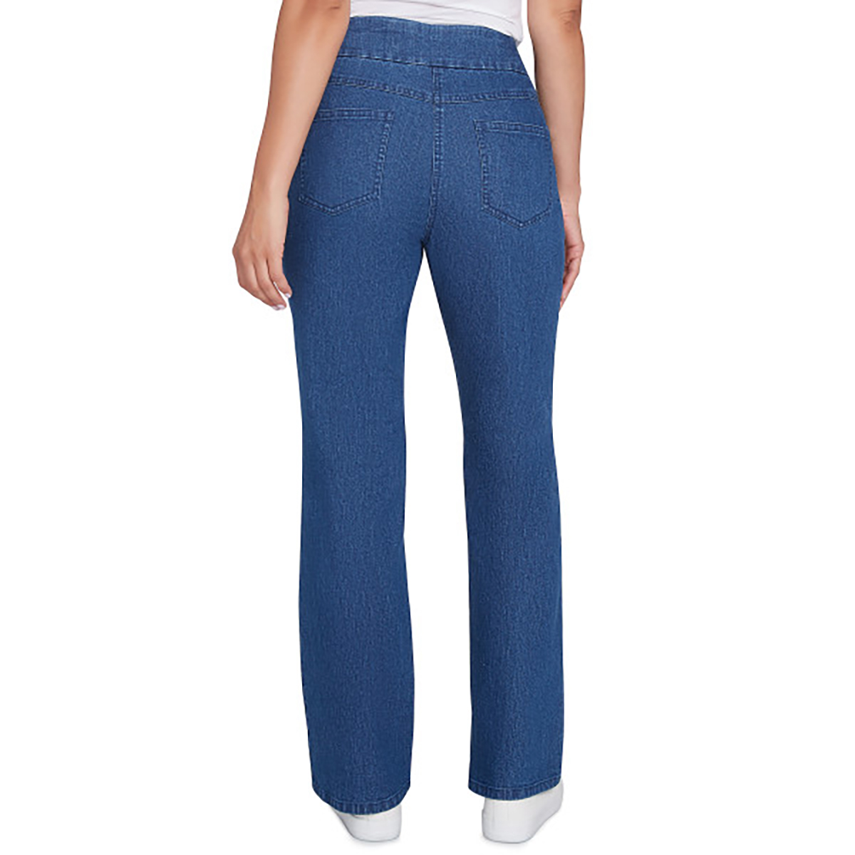 Petite Ruby Rd. Key Items Extra-Stretch Flare Denim Pant