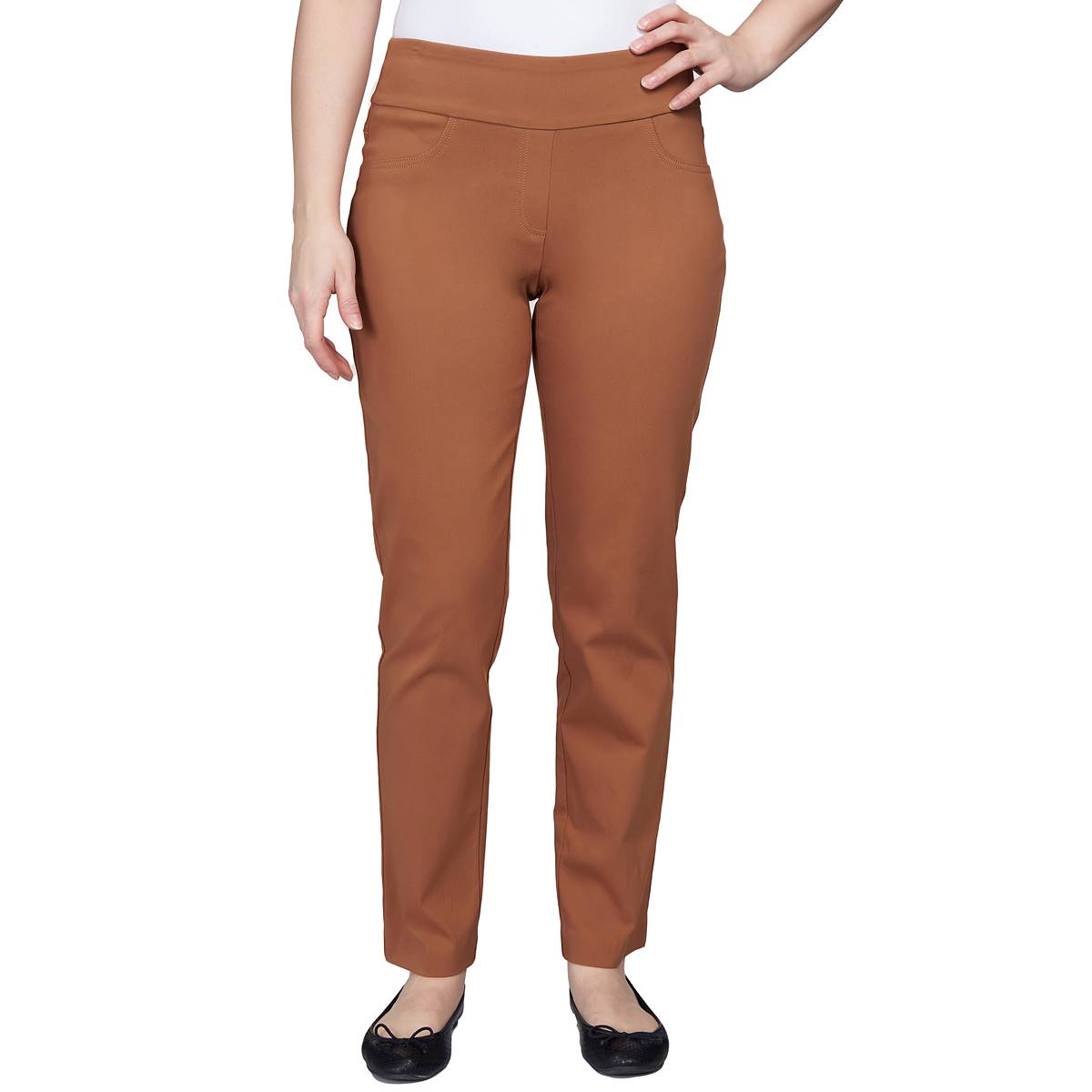 Petite Ruby Rd. Key Items New Millennium Tech Pants