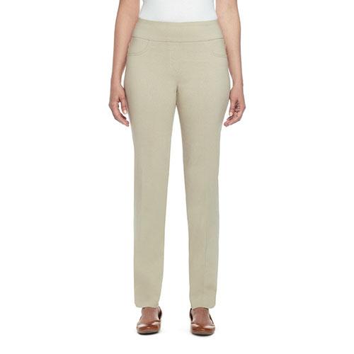 Womens Ruby Rd. Key Items Pull On Solar Millennium Pants