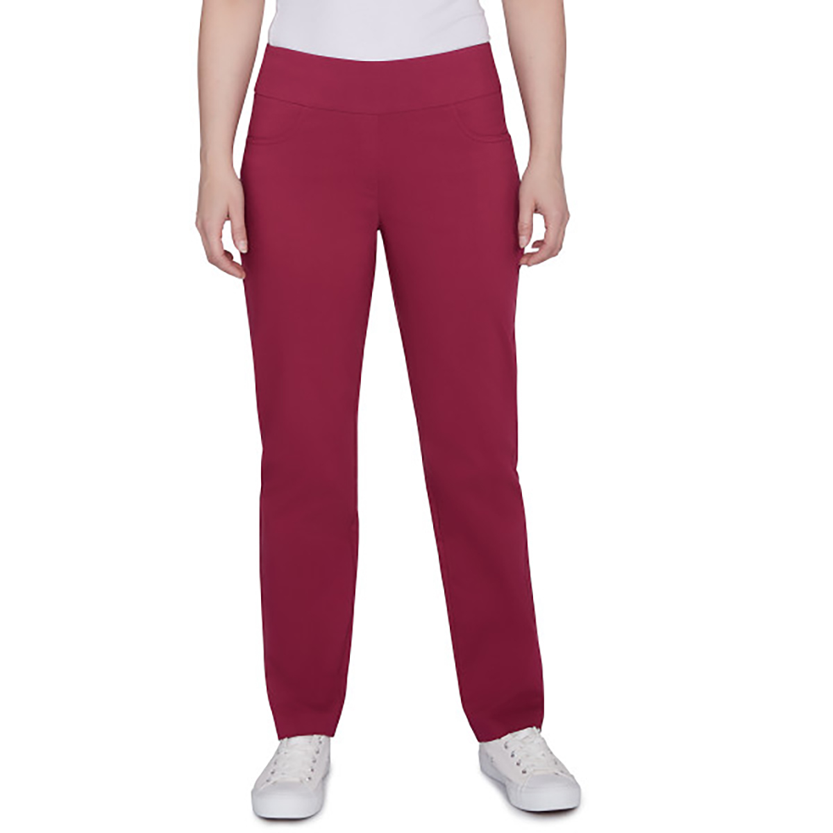 Womens Ruby Rd. Key Items Pull On Millennium Tech Pants