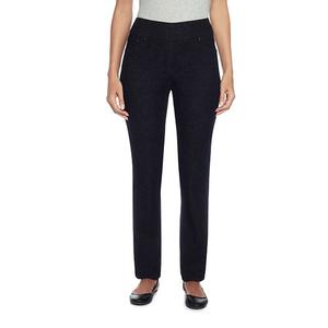 Womens Ruby Rd. Key Items Pull On Denim Casual Pants
