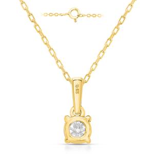 Nova Star(R) 1/4ctw. Lab Grown Diamond Solitaire Pendant alternate view
