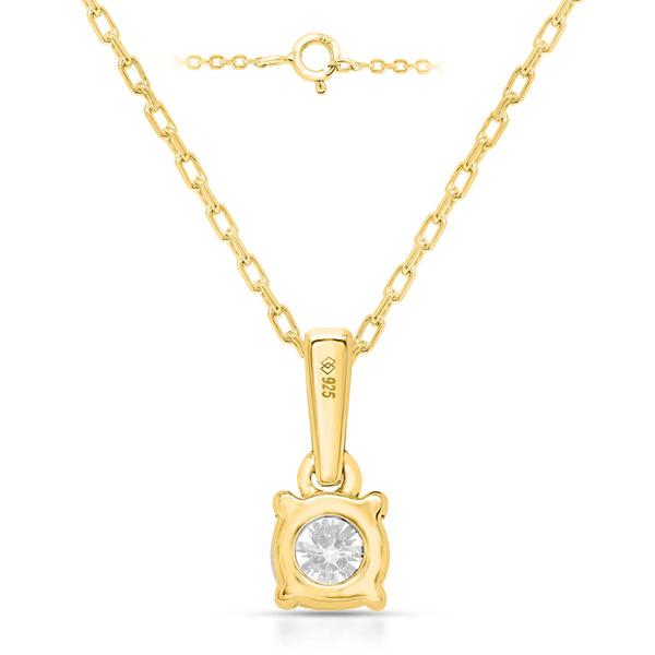 Nova Star(R) 1/4ctw. Lab Grown Diamond Solitaire Pendant alternate view