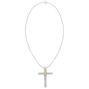 Nova Star(R) 1/2ctw. Lab Grown Diamond Infinity Cross Pendant