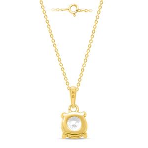 Nova Star(R) Yellow Gold 1ctw. Lab Grown Diamond Solitaire Pendant alternate view