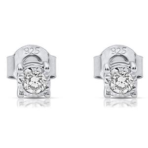 Nova Star(R) 1/10ctw. Lab Grown Diamond Stud Earrings alternate view