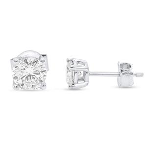 Nova Star(R) 1ctw. Lab Grown Sterling Stud Earrings