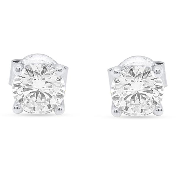 Nova Star(R) 1ctw. Lab Grown Sterling Stud Earrings alternate view