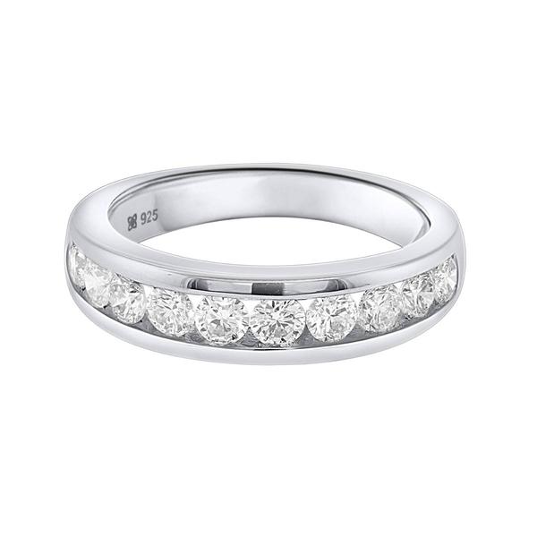 Nova Star(R) 3/4ctw. Lab Grown Diamond Channel Set Band